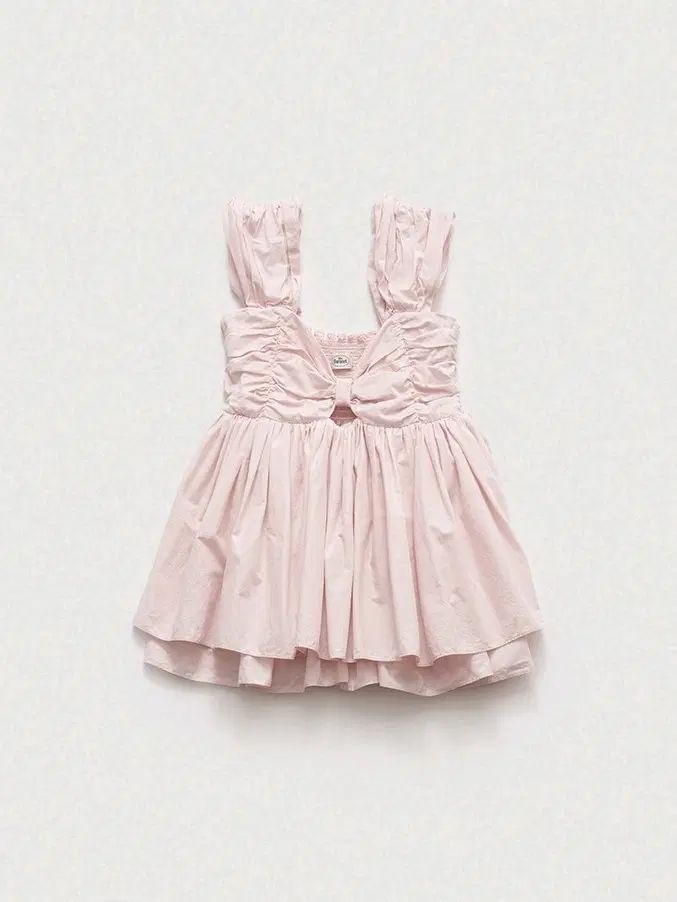 ザ・バーネット オフショルダー トップス ブラウス ピンク Magnolia Off-Shoulder Top Pink