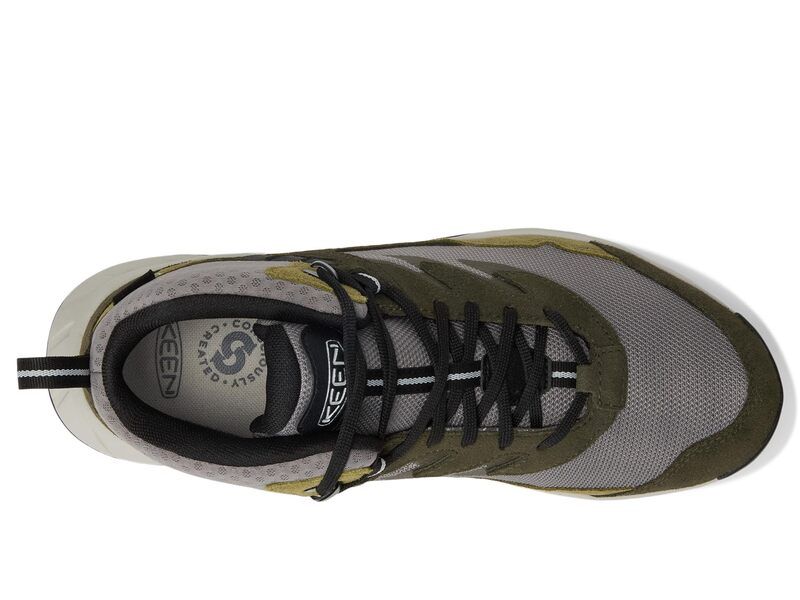キーン メンズ シューズ ブーツ・レインブーツ KEEN Hightrail Waterproof Hiking Bootsteel GreyForeST Night グレー
