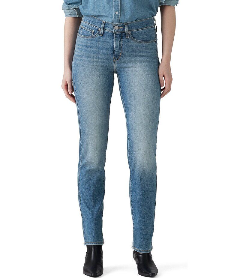 リーバイス レディース ボトムス デニムパンツ ストレート ジーンズ LevisR 314 Shaping Straight Leg Jeans Eternal Indigo インディゴ 17,235円