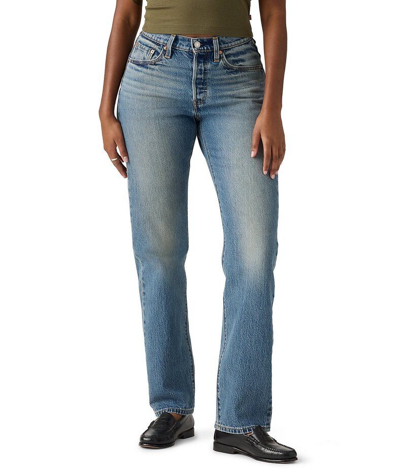 リーバイス レディース ボトムス デニムパンツ ジーンズ LevisR 501R High Rise Curvy Fit Jeans Weather Now