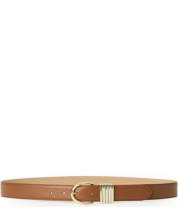 ビーロウザベルト レディース アクセサリー レザー BLow the Belt 1125 Romy Leather BeltobaccoGold ゴールド