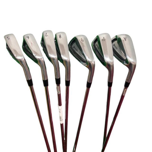 【中古】 ダンロップ SRIXON Z585 8S アイアンセット IR NS PRO 950GH D.S.T (フレックスS) メンズ 男性用 右利き 右用 Cランク ゴルフクラブ