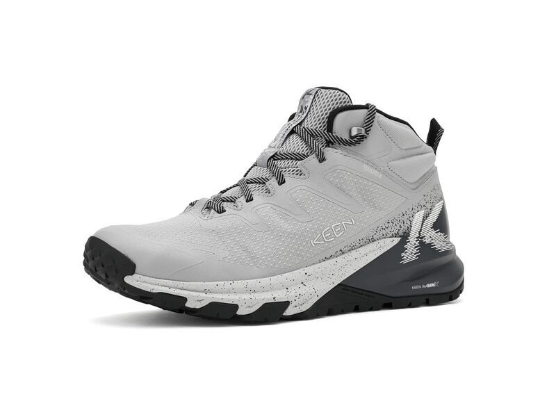キーン メンズ シューズ ブーツ・レインブーツ KEEN Targhee Apex Wide Waterproof Hiking Boot AlloyBlack ブラック