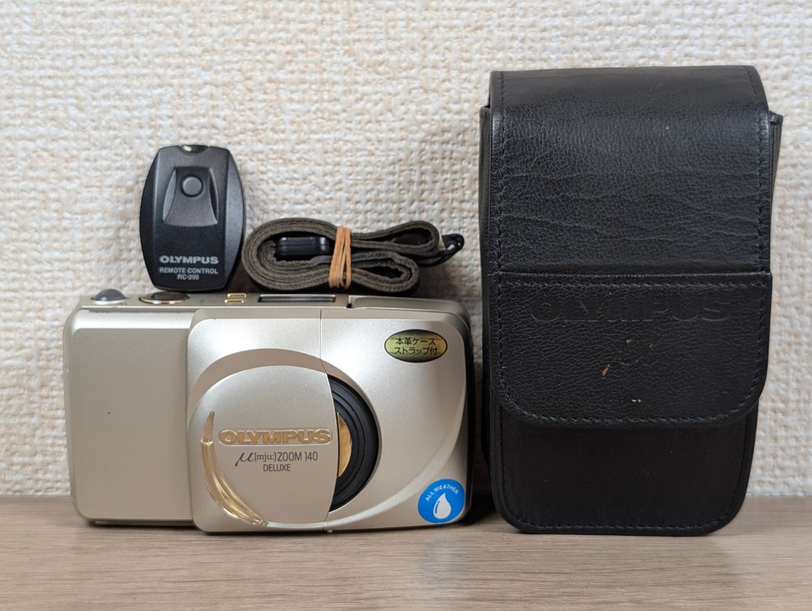 ⌘完動品！ 電池付き、作例あり！ OLYMPUS μ 140⌘ 専門ショップ【完動品】OLYMPUS μ ZOOM 140 DELUXE ミュー 38-140mm