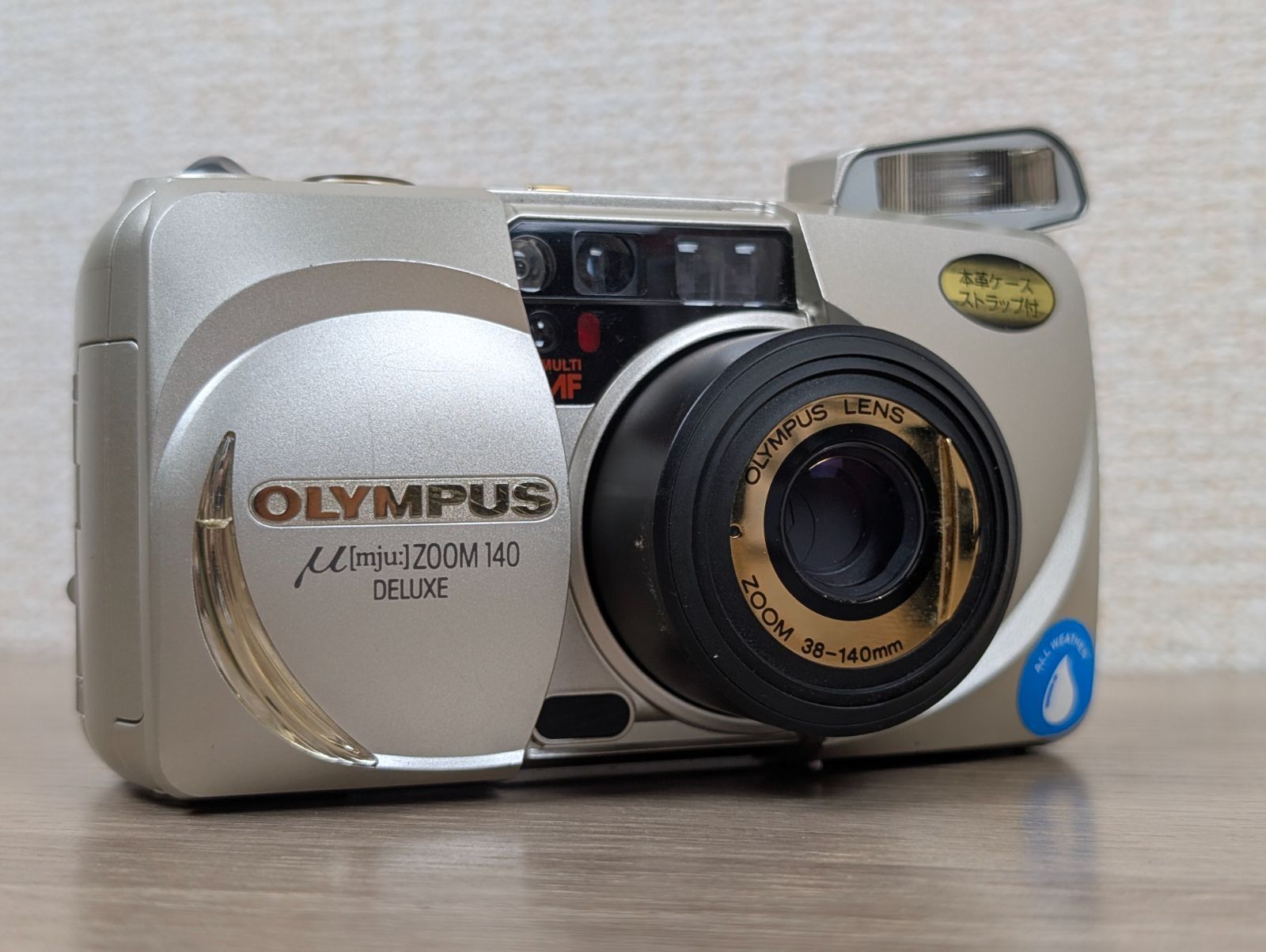 専門ショップ【完動品】OLYMPUS μ ZOOM 140 DELUXE ミュー 38-140mm