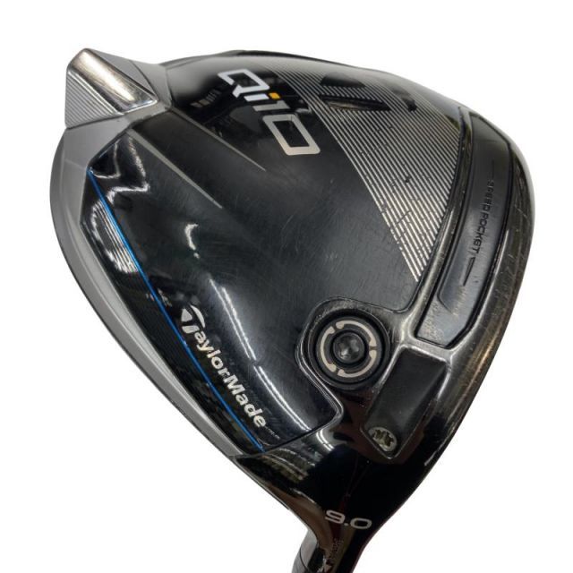 【中古】 テーラーメイド Qi10 9° ドライバー DR リシャフト (フレックスその他) メンズ 男性用 右利き 右用 Cランク ゴルフクラブ