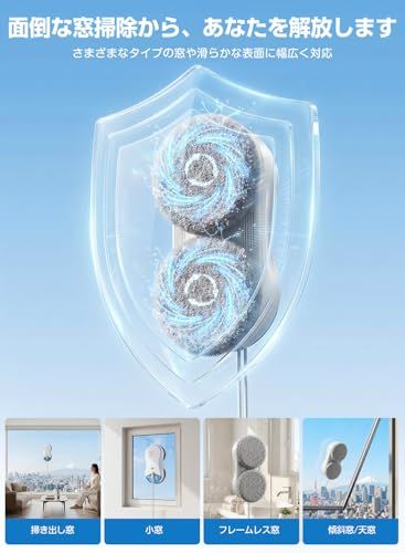 HUTT DDC55pro 窓拭きロボット【2026年革新技術搭載】全自動窓掃除