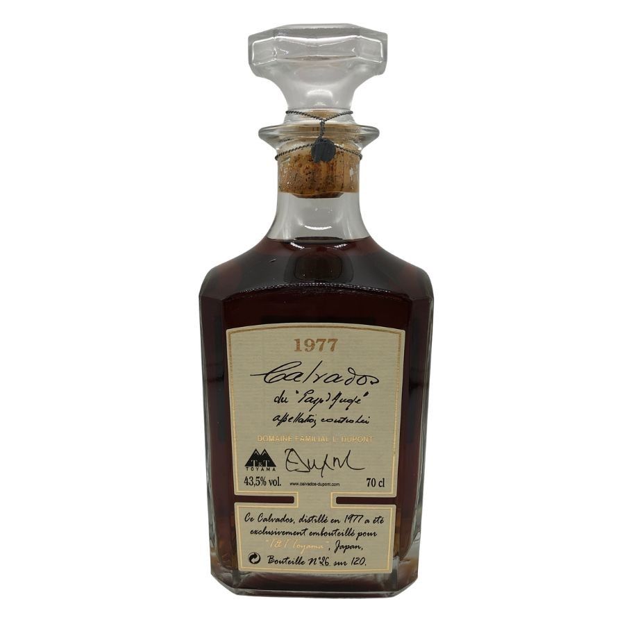 デュポン 1977 for T&T Toyama 700ml 43.5％【J4】