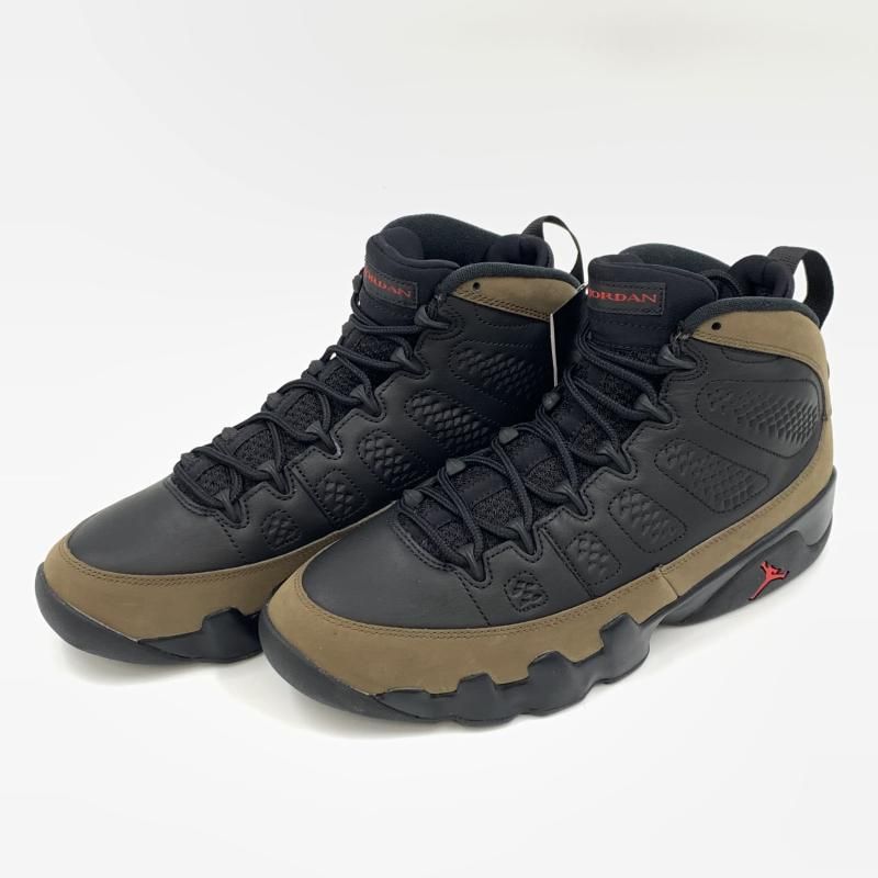 【中古】NIKE AIR JORDAN 9 Olive 27.5cm HV4794-030　ナイキ　エアジョーダン[92]