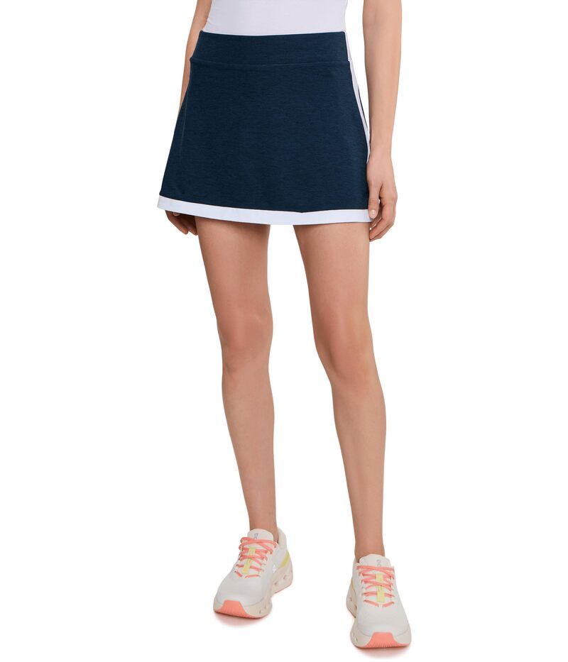 ビヨンドヨガ レディース ボトムスカート Beyond Yoga Midweight Spacedye Kickstart Skirt Nocturnal Navy ネイビー