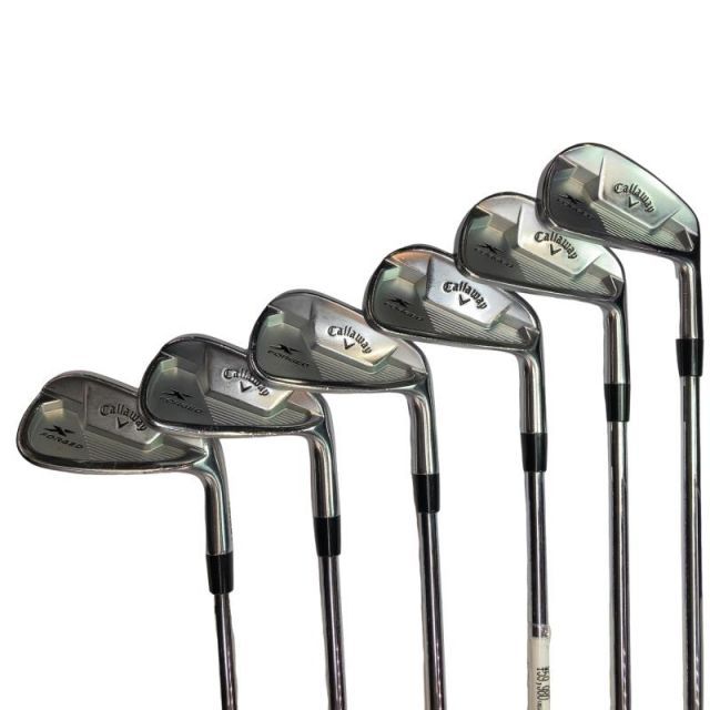 【中古】 キャロウェイ X FORGED STAR(2021) 6S アイアンセット IR NS PRO 950GH neo (フレックスS) メンズ 男性用 右利き 右用 Cランク ゴルフクラブ