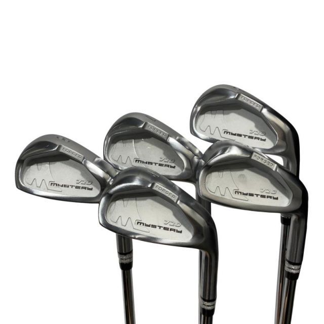 【中古】 ミステリー(和宏エンタープライズ) MYSTERY 720 6S アイアンセット IR 純正特注シャフト (フレックスS) メンズ 男性用 右利き 右用 Cランク ゴルフクラブ