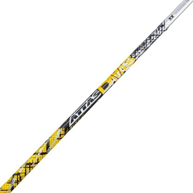 【中古】 テーラーメイドスリーブ付き(Qi4D系) マミヤドライバー用 シャフト ATTAS DAAAS 5 (フレックスX)Bランク ゴルフクラブ