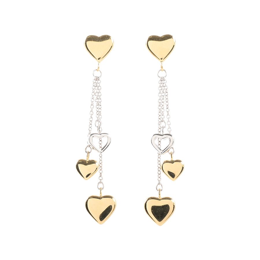 TIFFANY&Co. ティファニー ピアス マルチハートドロップ