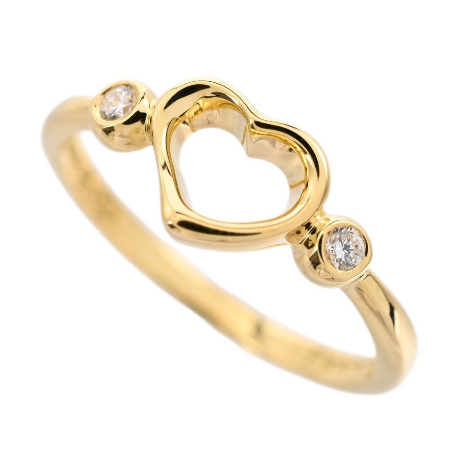 TIFFANY&Co. ティファニー リング オープンハート