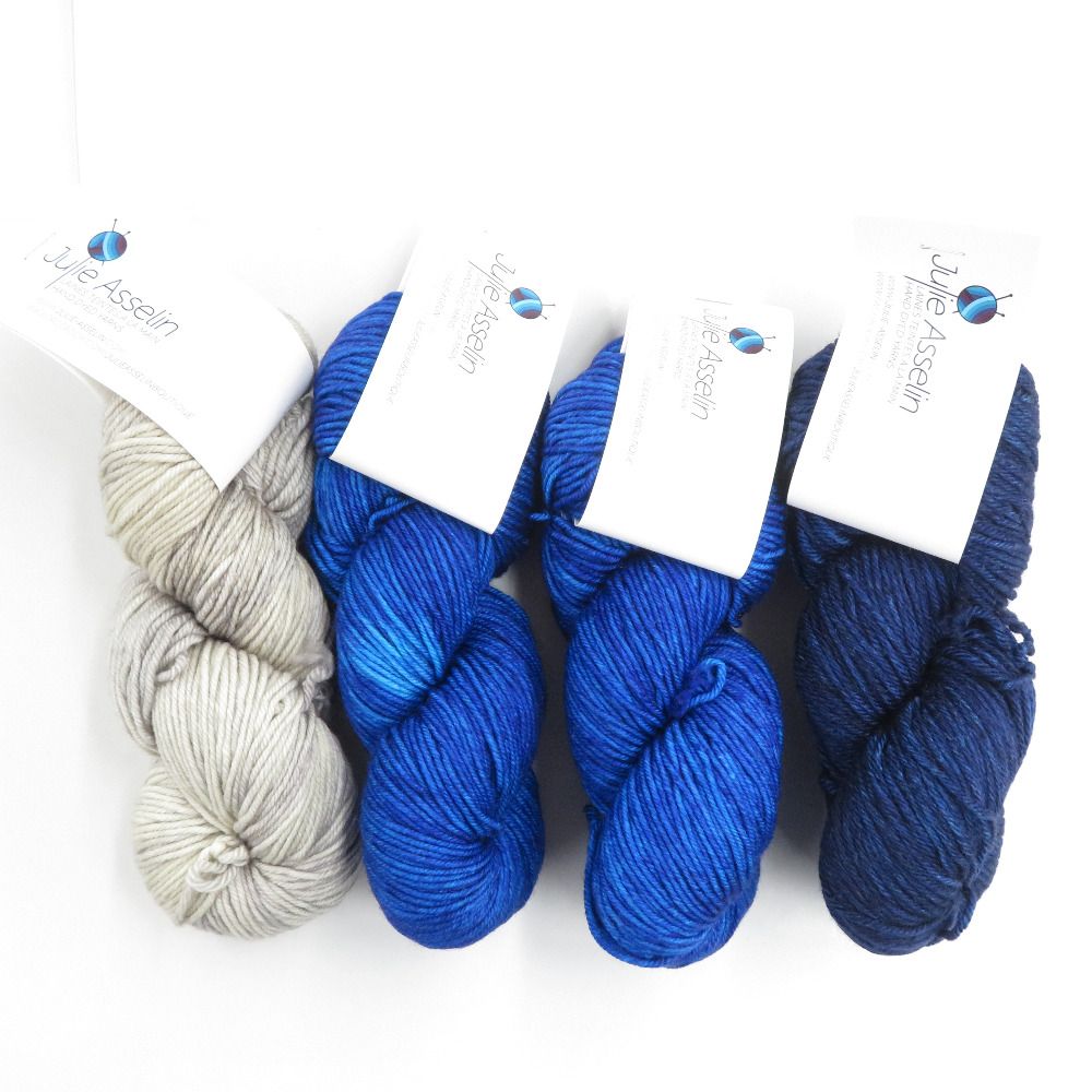 毛糸 Julie Asselin Worsted 4カセセット グラデーション 未使用品 6,263円