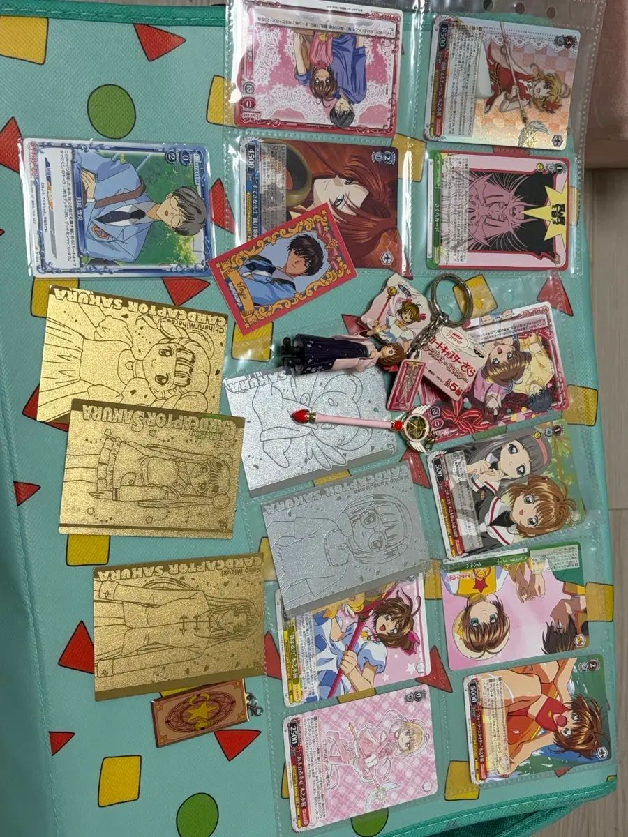 カードキャプターさくら グッズ カードセット ミニフィギュア キーホルダー