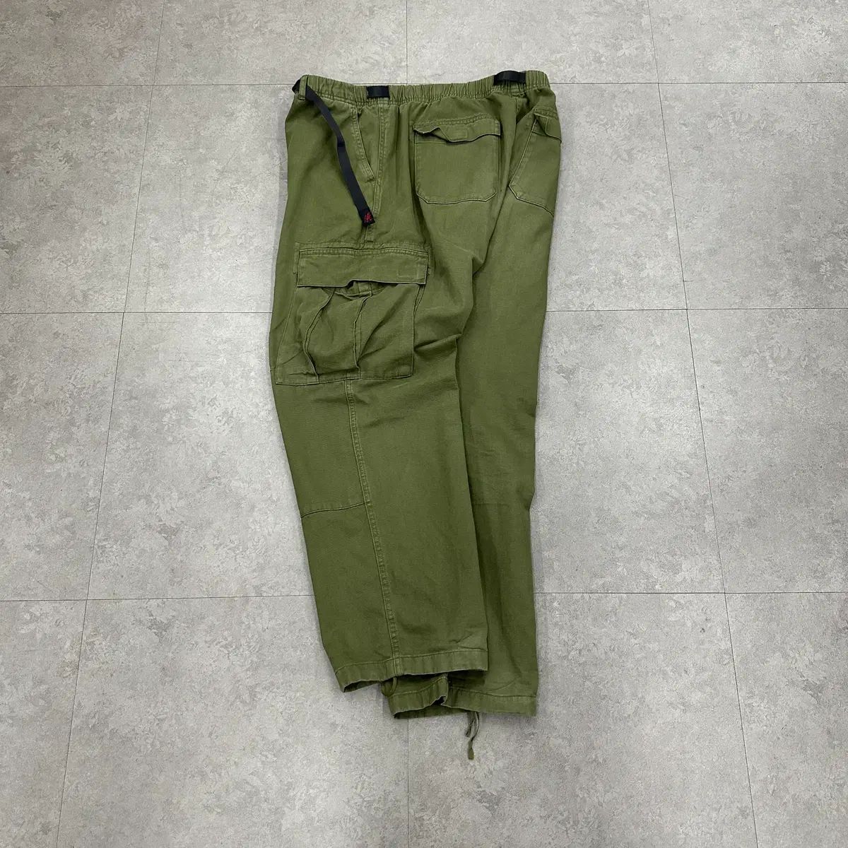 2XL グラミチ メンズ オリーブ カーゴ パンツ
