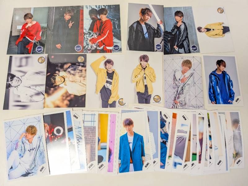 NEWS Koyama Keiichiro Official Photograph Set of 42 Sold in Bulk