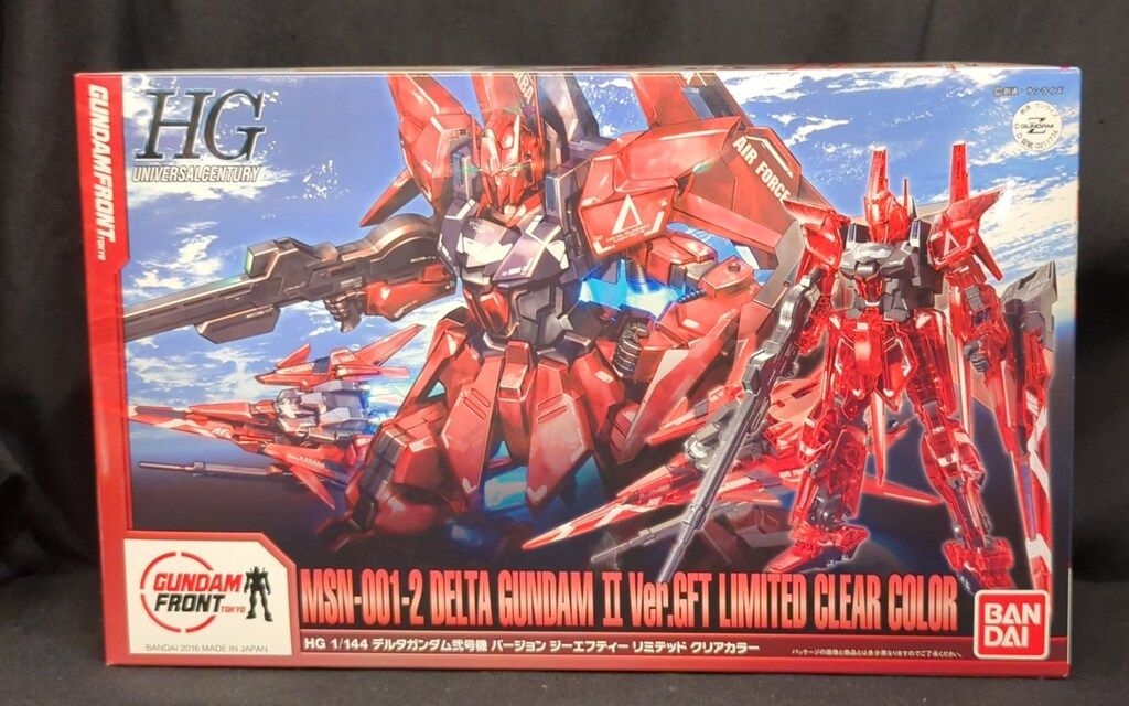 バンダイ HGUC デルタガンダム弐号機 verGFTリミテッドクリアカラー 1