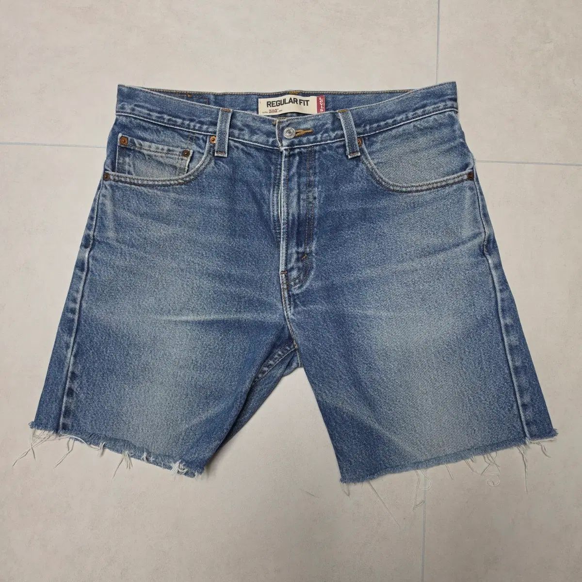 リーバイス 505 カッティング ハーフパンツ