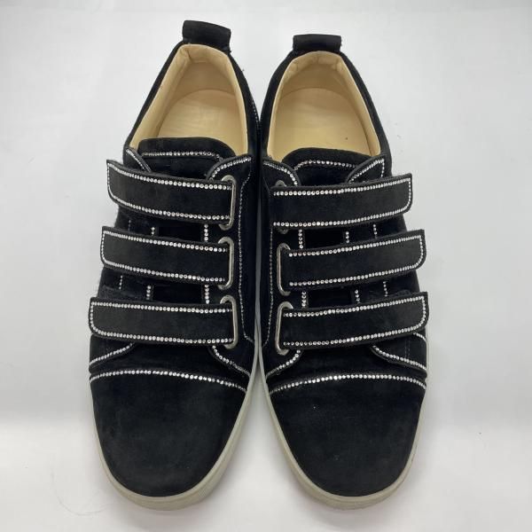 【中古】Christian Louboutin スニーカー サイズ42 黒[91]