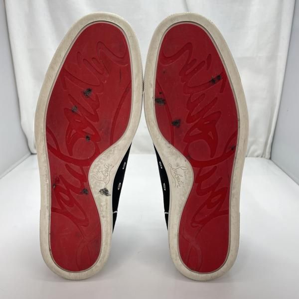 【中古】Christian Louboutin スニーカー サイズ42 黒[91]