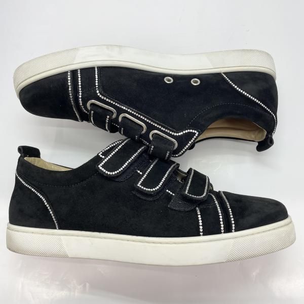 【中古】Christian Louboutin スニーカー サイズ42 黒[91]