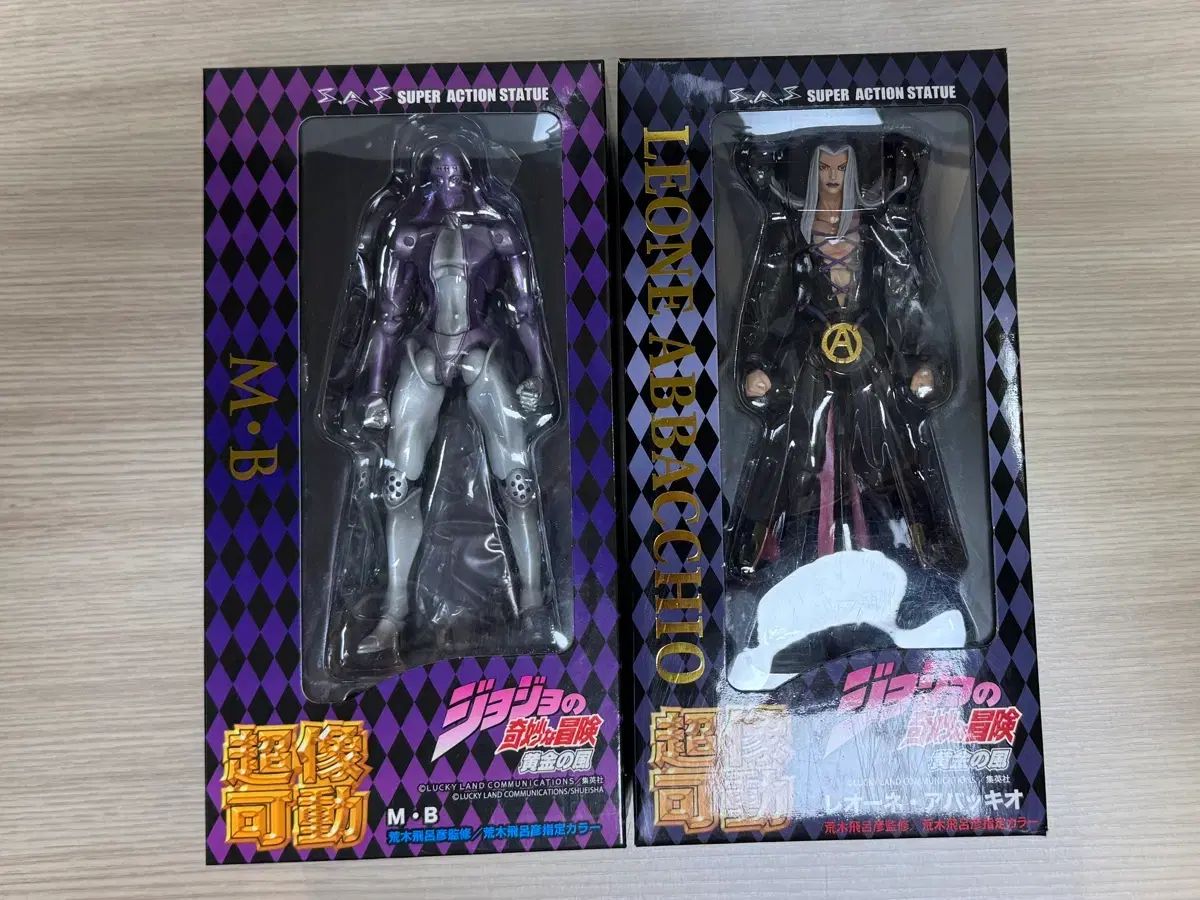 超像可動 ジョジョ 5部 レオーネ アバッキオ ムーディーブルース 開封品 まとめ 出品