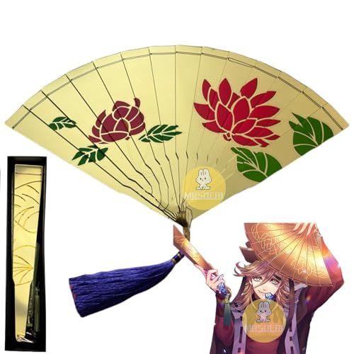 ☆新品☆童磨 グッズ 扇子 アクセサリー どうま コスプレ 道具 鬼滅 グッズ 劇場版 無限城編 十二鬼月 上弦の弐 cosplay 仮装 学園祭 ハロウィン クリスマス (カラー) [並行輸入品] f15506b4