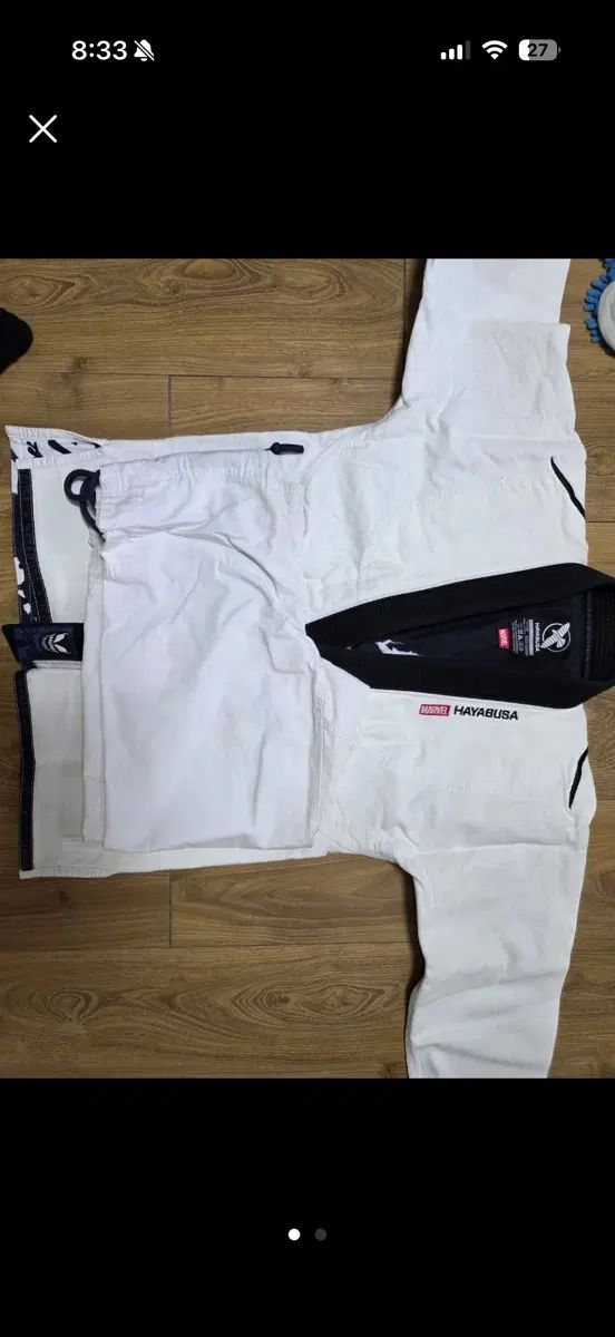 はやぶさ 柔術 Jiu-Jitsu 柔道着 白 A1