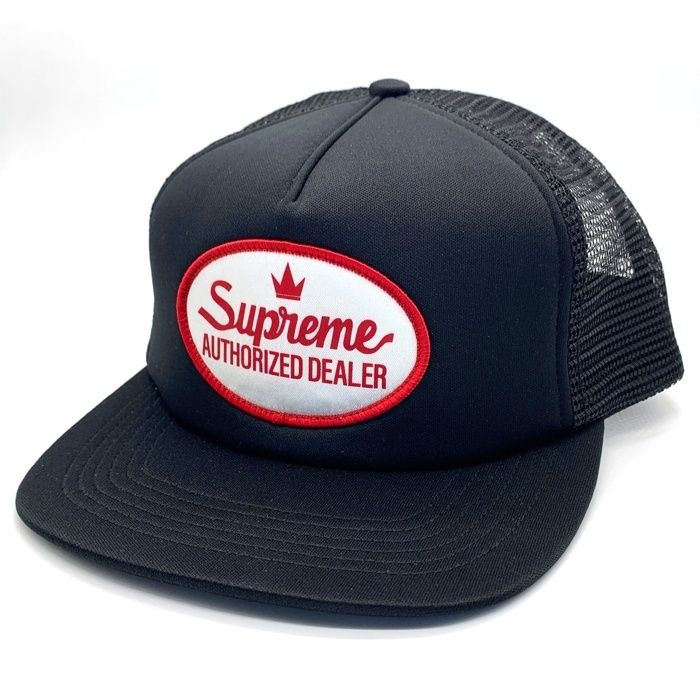 SUPREME シュプリーム Authorized Mesh Back 5-Panel メッシュ キャップ ブラック USA製