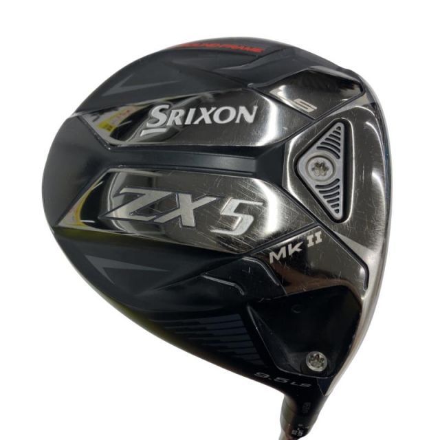 【中古】 ダンロップ SRIXON ZX5 Mk II LS 9.5° ドライバー DR Diamana ZX-II 50 (フレックスS) メンズ 男性用 右利き 右用 Cランク ゴルフクラブ