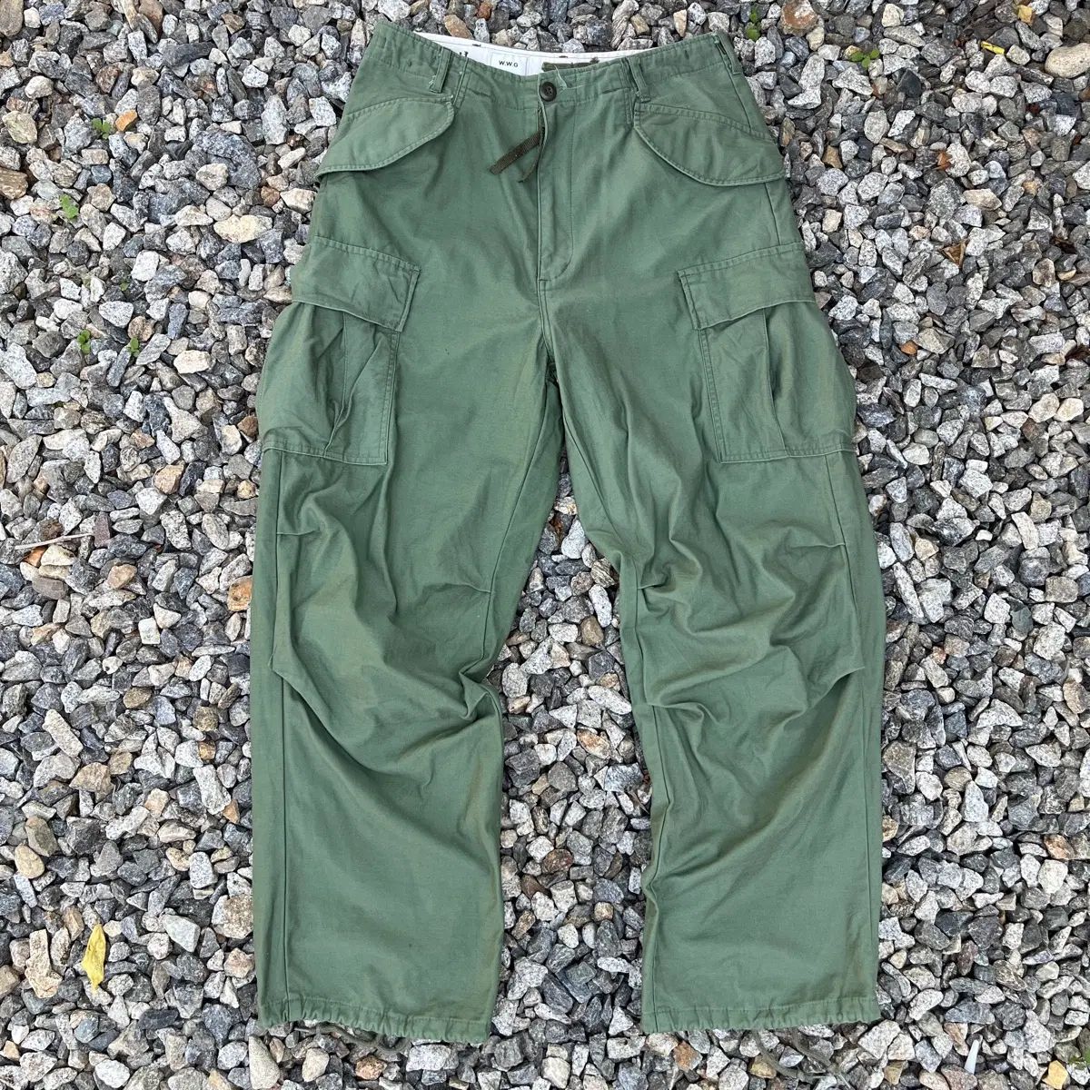 YMCL KY/WWG タロンジッパー M65 復刻パンツ (実寸確認) 10,447円