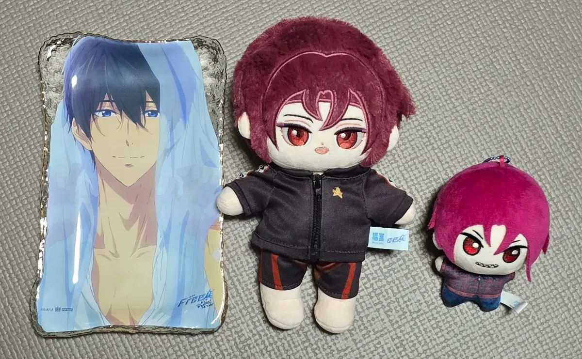 Free! プリ マツオカ リン ぬい 20cm ぬいぐるみ 2種