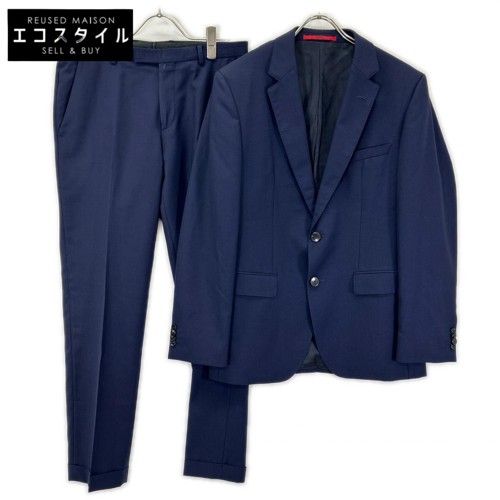 HUGOBOSS　ヒューゴボス　10198644 ネイビー スーツセットアップ