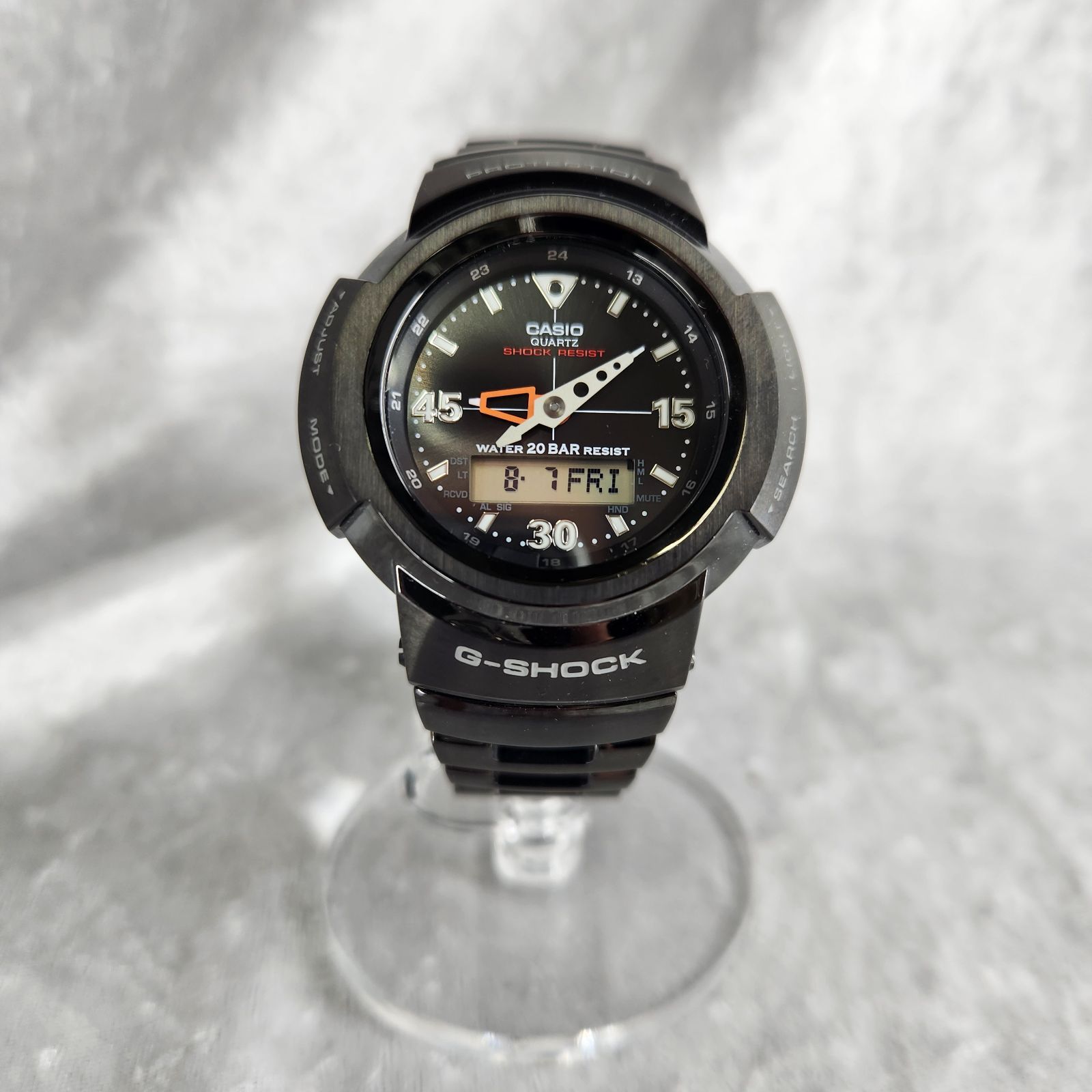 CASIO／カシオ　G-SHOCK／ジーショック　AWM-500　フルメタル　ブラック　【TM0146-005】　274