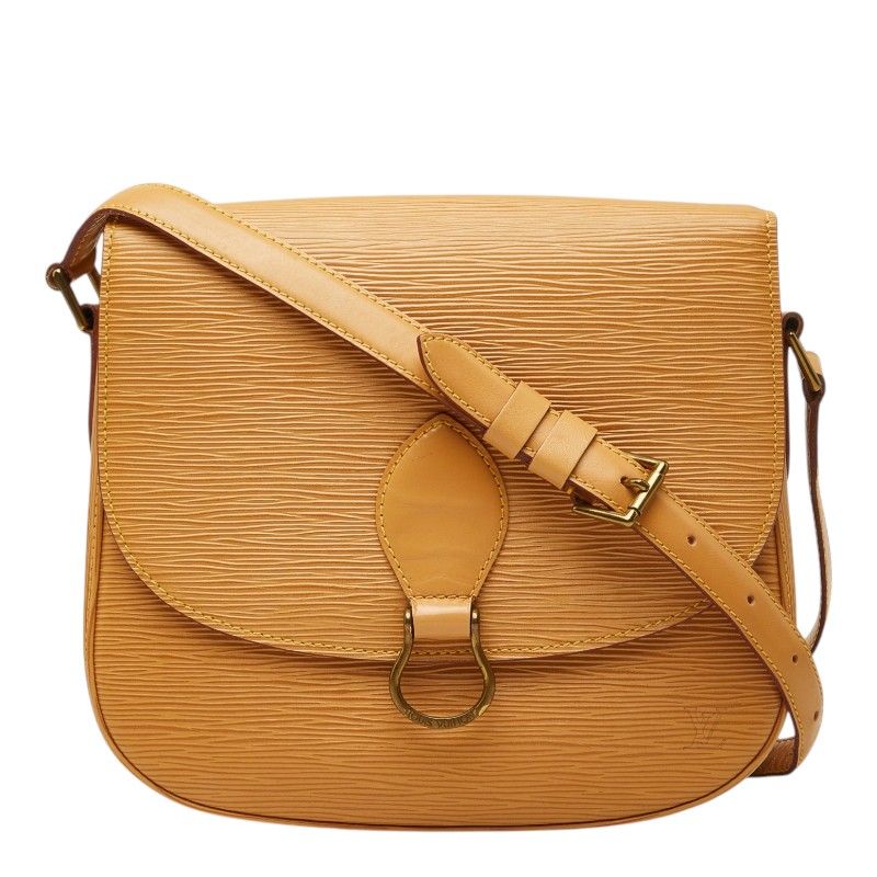 ルイ ヴィトン エピ サンクルーGM ショルダーバッグ 斜め掛け M52196 ウィニペグベージュ レザー レディース LOUIS VUITTON【1-0284842】
