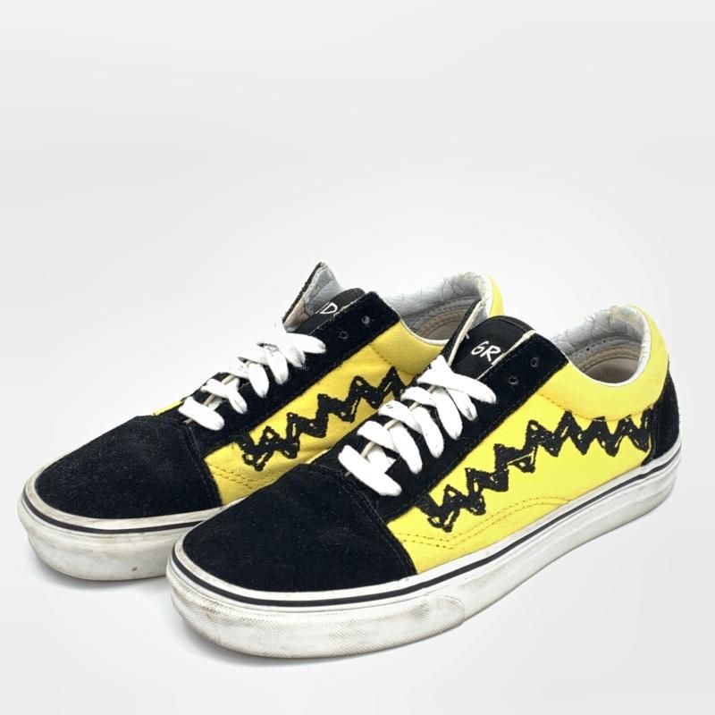 【中古】VANS×PEANUTS チャーリーブラウン 25.5cm 500714　ヴァンズ×ピーナッツ[92] 6,443円