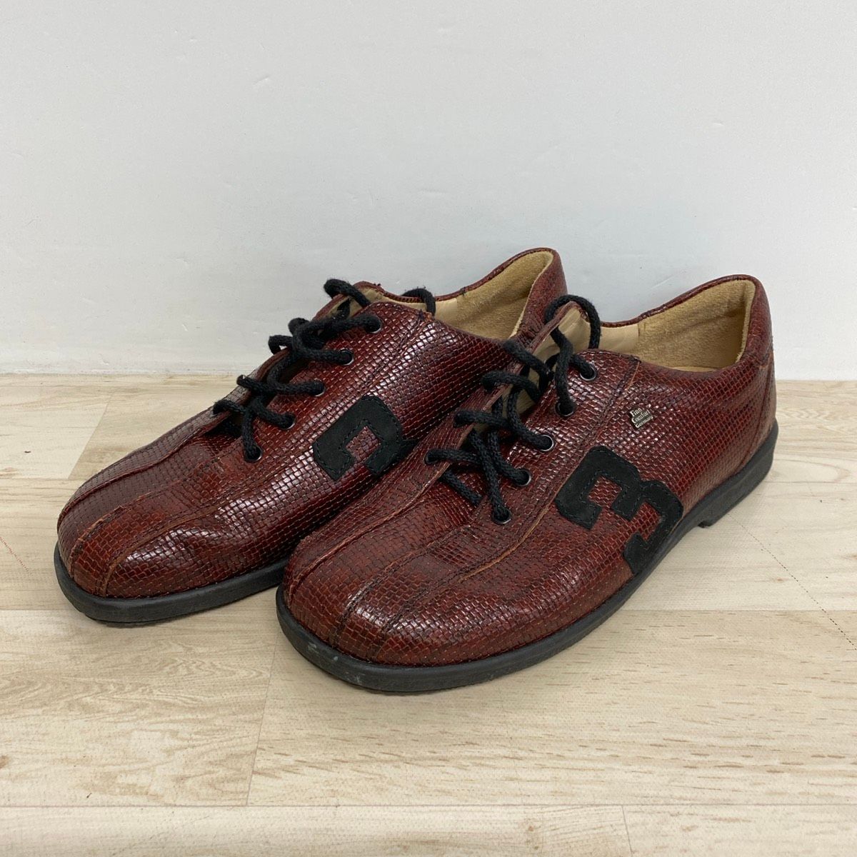 フィンコンフォート サバンナ 茶 レザーシューズ 23 Finn Comfort