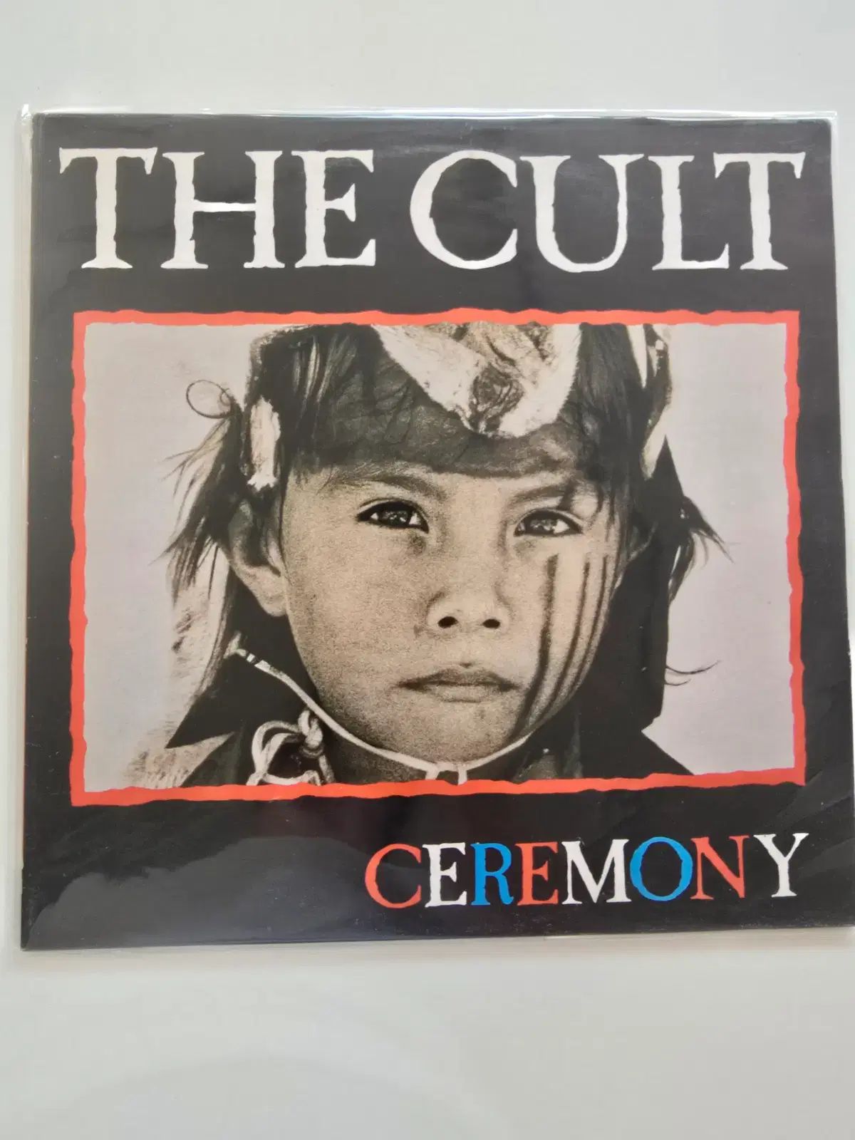 もっと カルト LP ／ The Cult ー Ceremony 歌詞カード 歌詞集 はい/ MINT