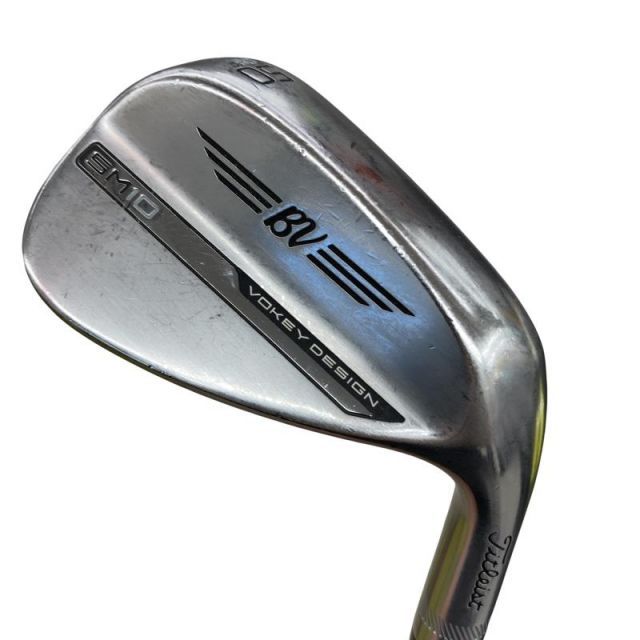 【中古】 タイトリスト VOKEY SPIN MILLED SM10 ツアークロム 50°/08°F ウェッジ WG リシャフト (フレックスその他) メンズ 男性用 右利き 右用 Cランク ゴルフクラブ