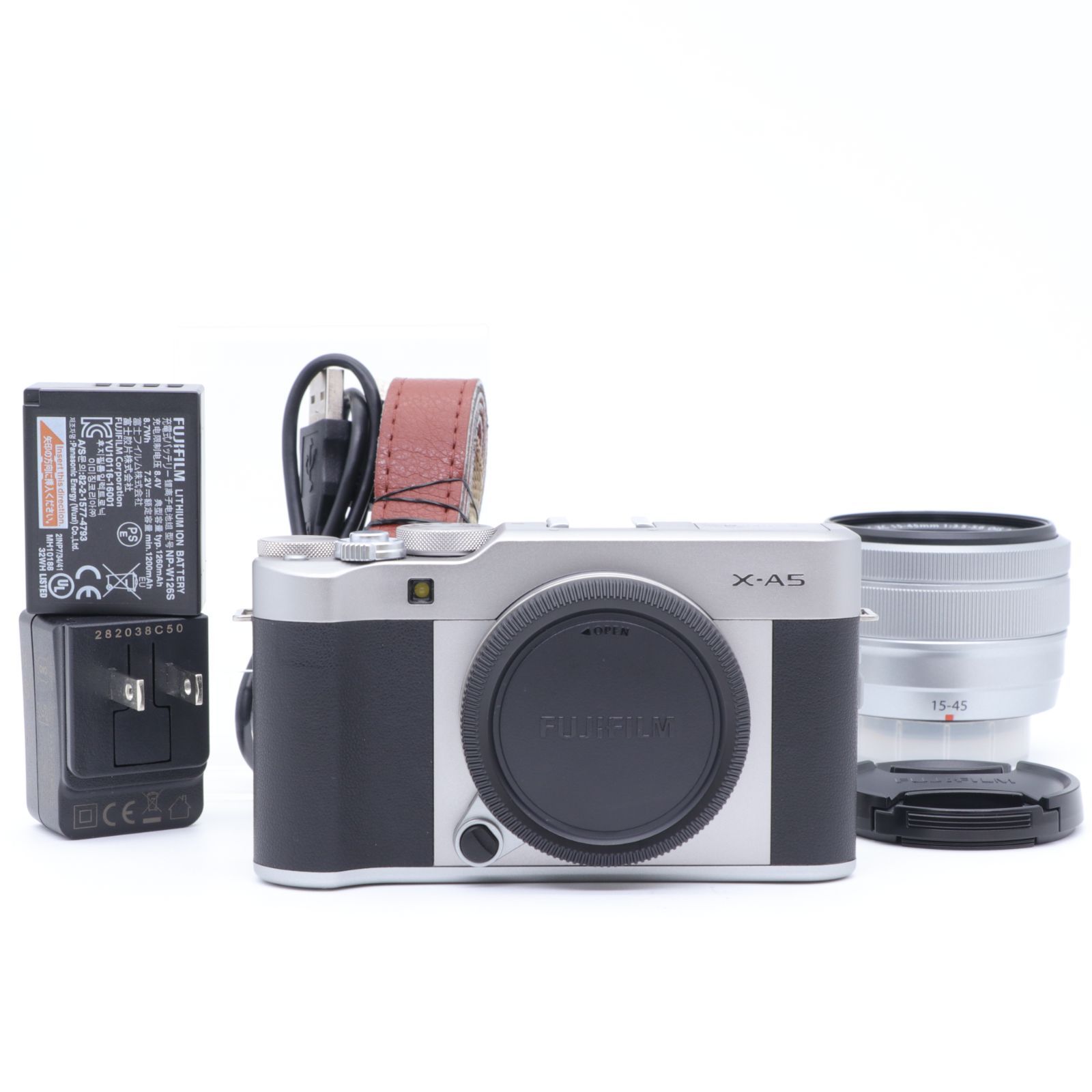 【送料無料】【並品】X-A5レンズキット シルバー
