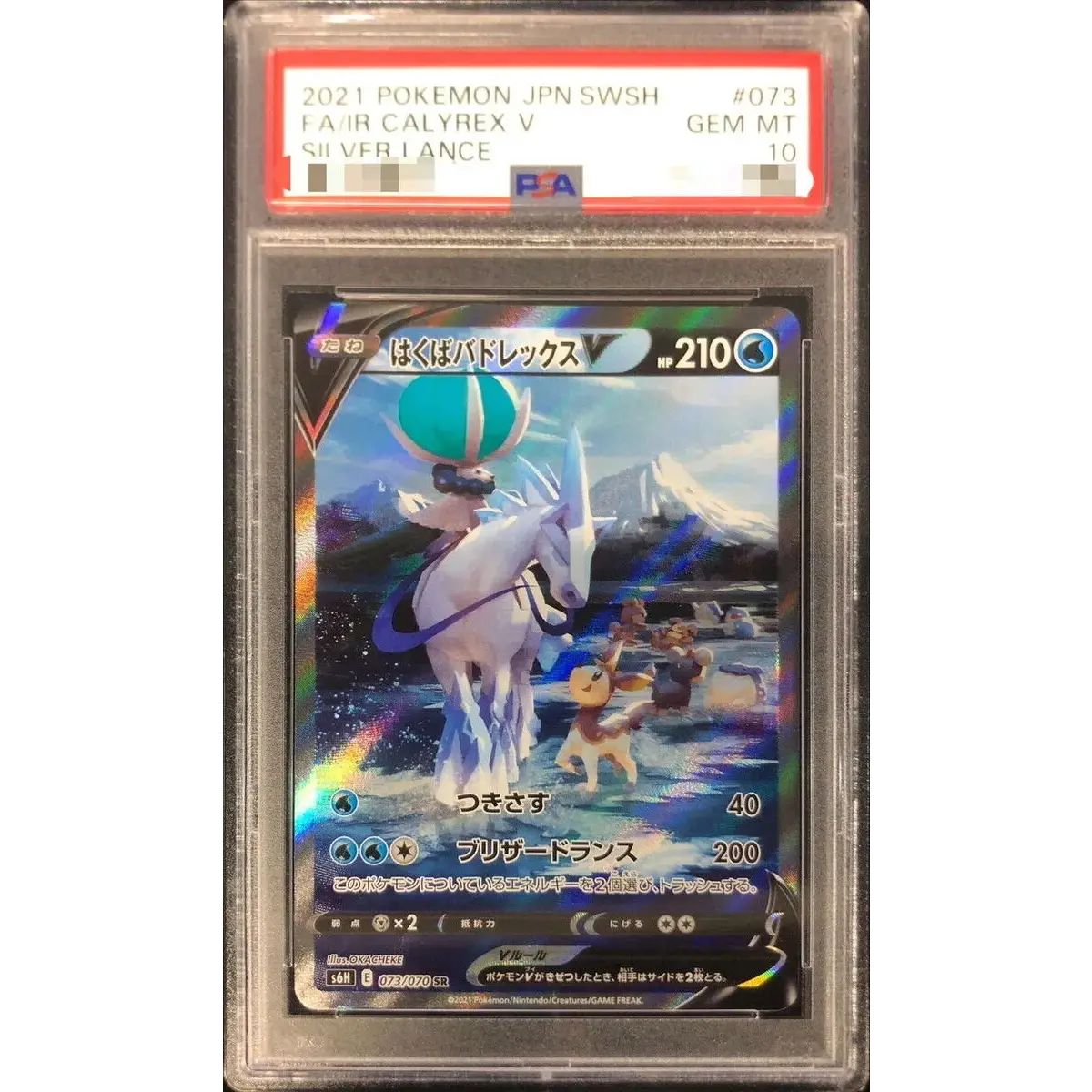 PSA10鑑定済〕スイクンV【SAR】{215/172} 【公式通販】