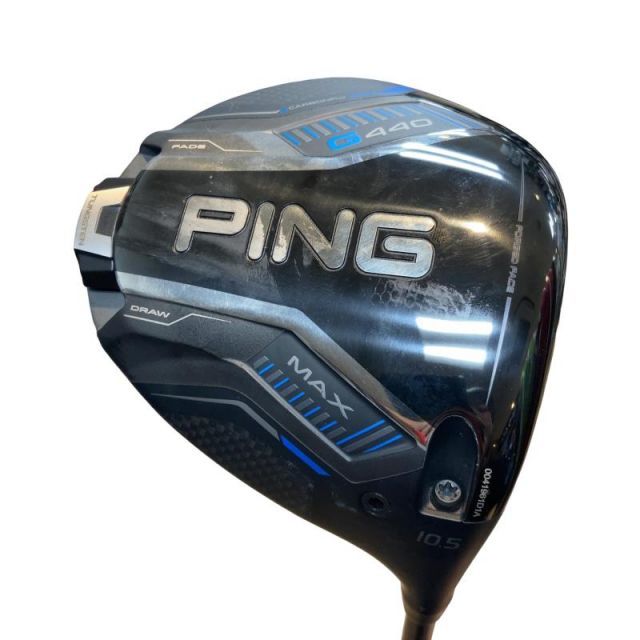 【中古】 ピン G440 MAX 10.5° ドライバー DR 純正特注シャフト (フレックスS) メンズ 男性用 右利き 右用 Cランク ゴルフクラブ 55,709円