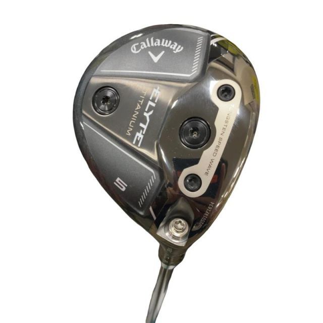 【中古】 キャロウェイ ELYTE TITANIUM 5W フェアウェイウッド FW 純正特注シャフト (フレックスR) メンズ 男性用 右利き 右用 Bランク ゴルフクラブ