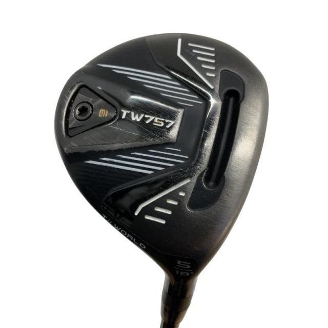 【中古】 本間ゴルフ TOUR WORLD TW757 5W フェアウェイウッド FW VIZARD for TW757(FW) (フレックスS) メンズ 男性用 右利き 右用 Cランク ゴルフクラブ