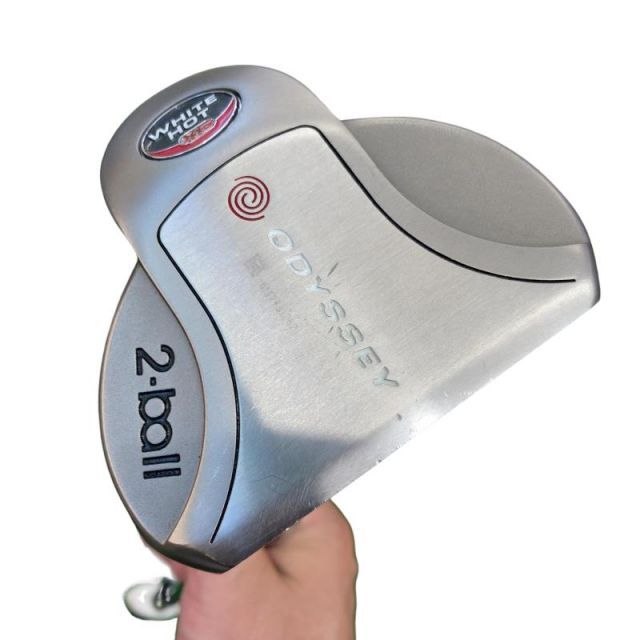 【中古】 オデッセイ WHITE HOT XG 2・ball 34インチ パター PT スチール (フレックスその他) メンズ 男性用 右利き 右用 Cランク ゴルフクラブ