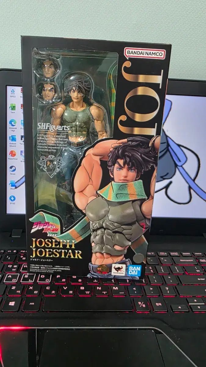 ジョジョの奇妙な冒険 ジョセフ・ジョースター shf 出品