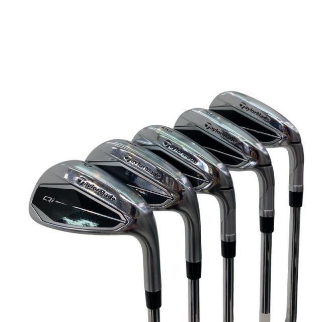 【中古】 テーラーメイド Qi 5S アイアンセット IR NS PRO 820GH (フレックスR) メンズ 男性用 右利き 右用 Cランク ゴルフクラブ
